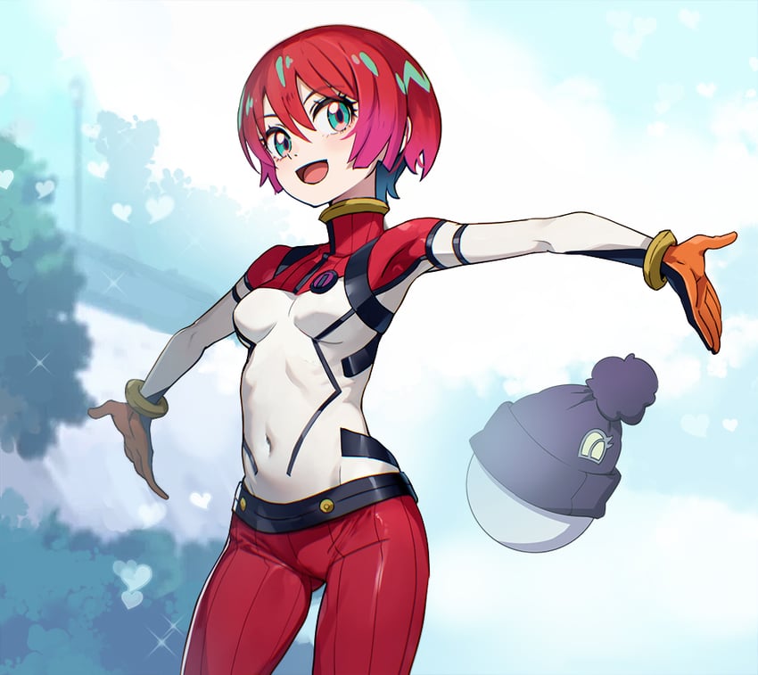 amate yuzuriha and haro (gundam and 1 more) drawn by nyoro_(nyoronyoro000)
