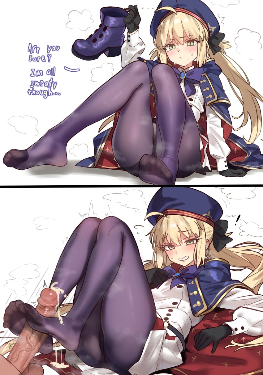 artoria pendragon and artoria caster (fate and 1 more) drawn by ebora