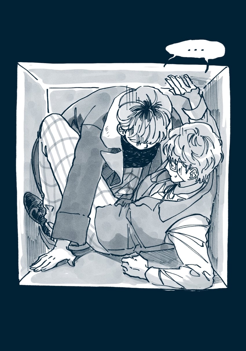 daan and karin (fear & hunger and 1 more) drawn by nul