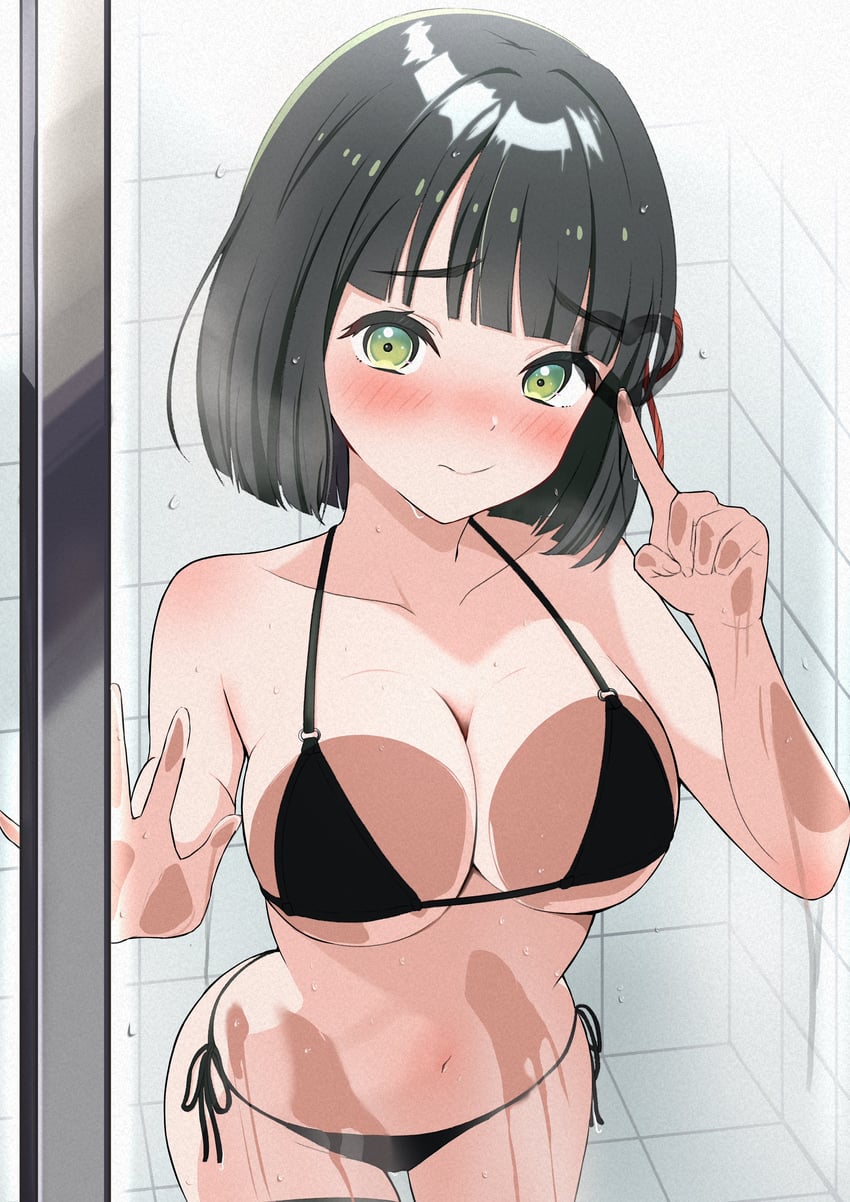 momose ginko (love live! and 1 more) drawn by zanpon
