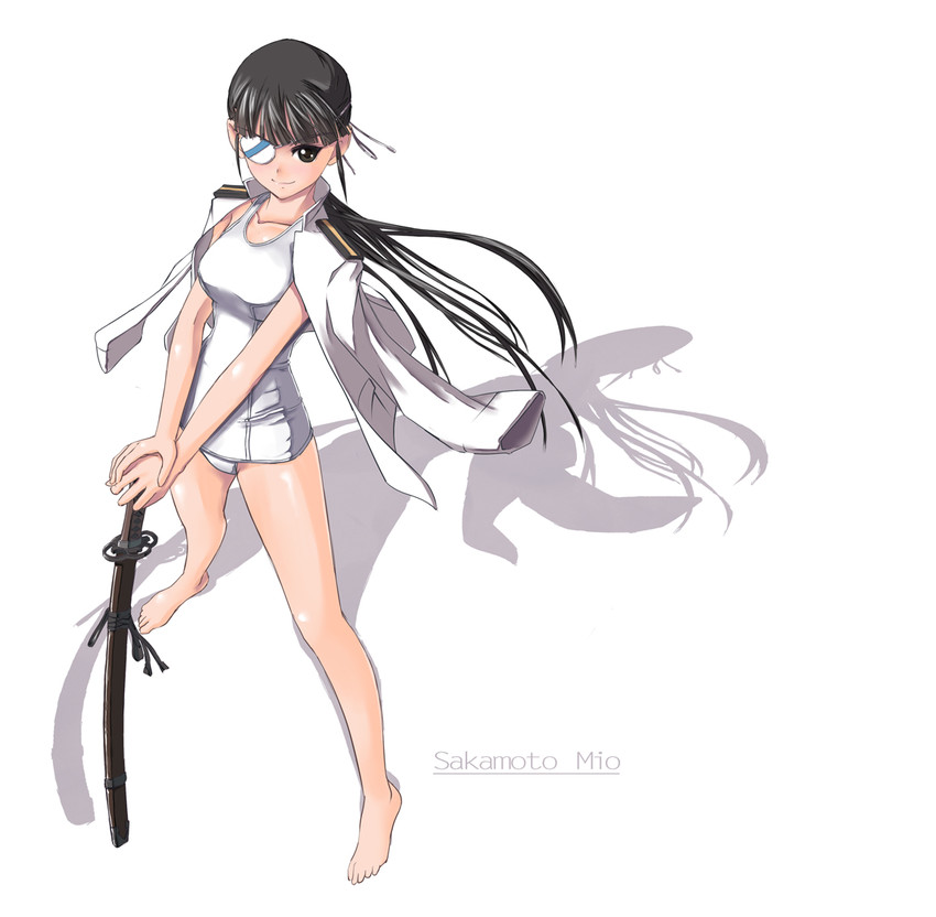sakamoto mio (world witches series and 1 more) drawn by nenchi