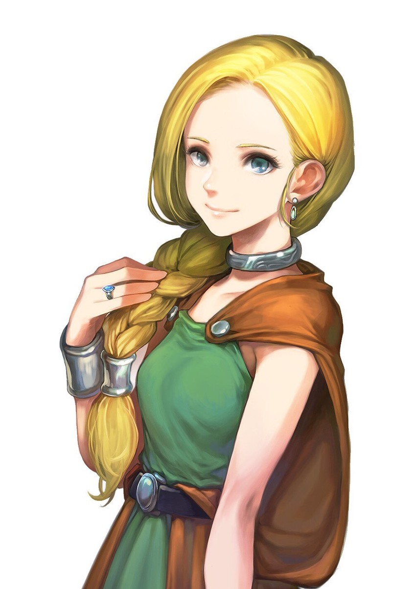 bianca (dragon quest and 1 more) drawn by jun_(navigavi)