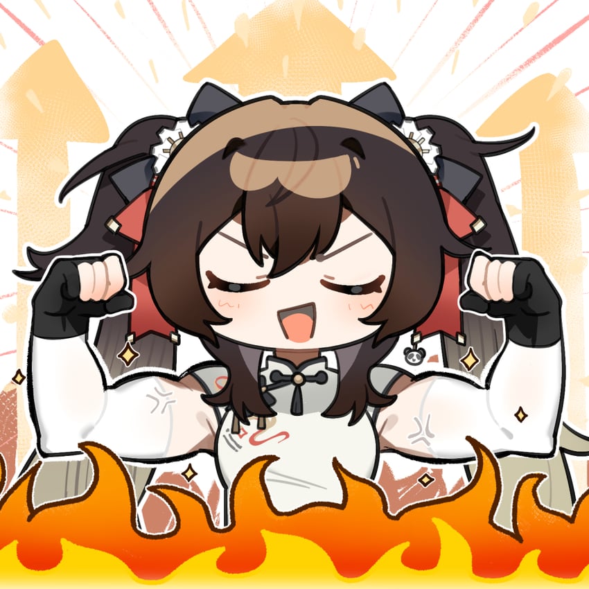type 97 and jiangyu (girls' frontline and 1 more)