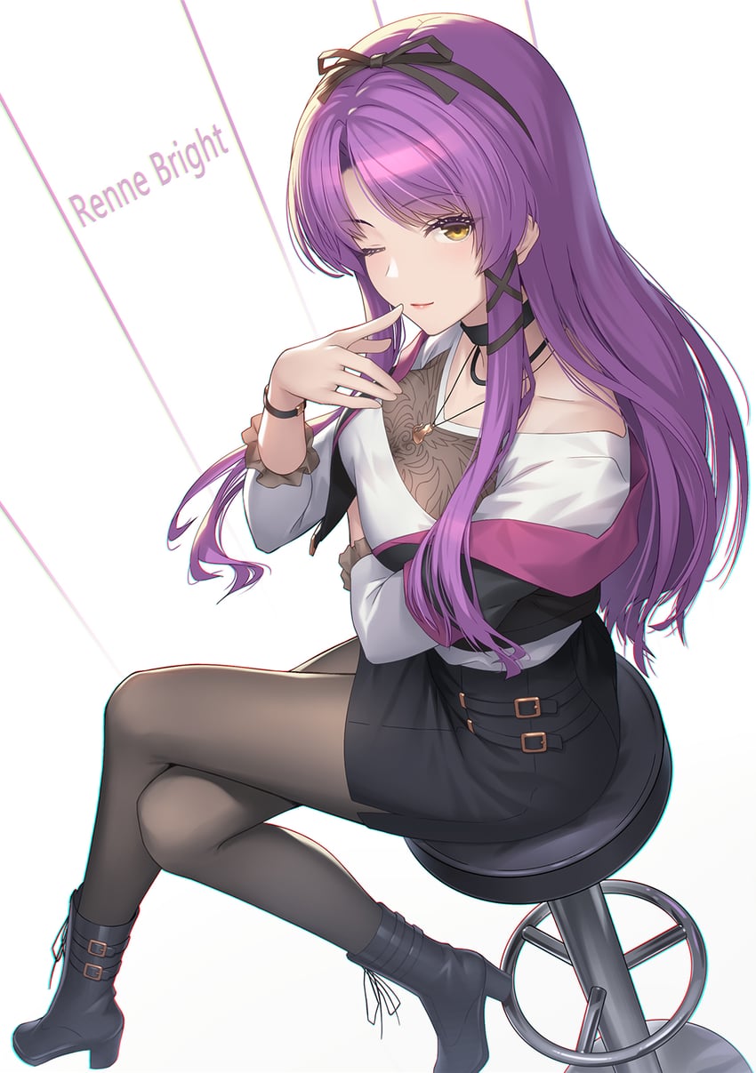 renne (eiyuu densetsu and 2 more) drawn by athrun1120
