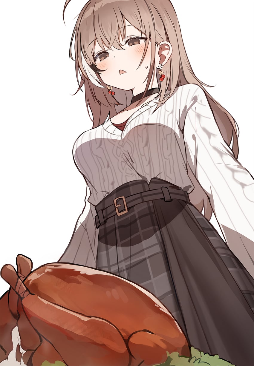 nanashi mumei (hololive and 1 more) drawn by orobou