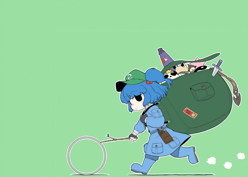 hong meiling, tatara kogasa, kawashiro nitori, pyonta, and lyrica prismriver (touhou) drawn by ume_(noraneko)