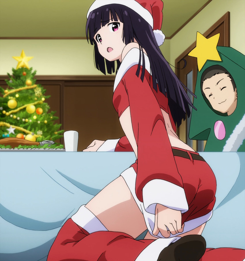 kanzaki mitsuki and torii shoutarou (saikin imouto no yousuga chotto okashiindaga)