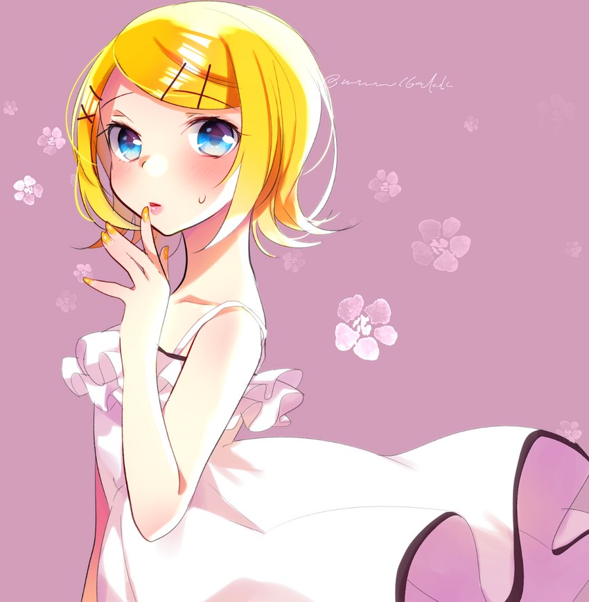 kagamine rin (vocaloid and 1 more) drawn by kawahara_chisato