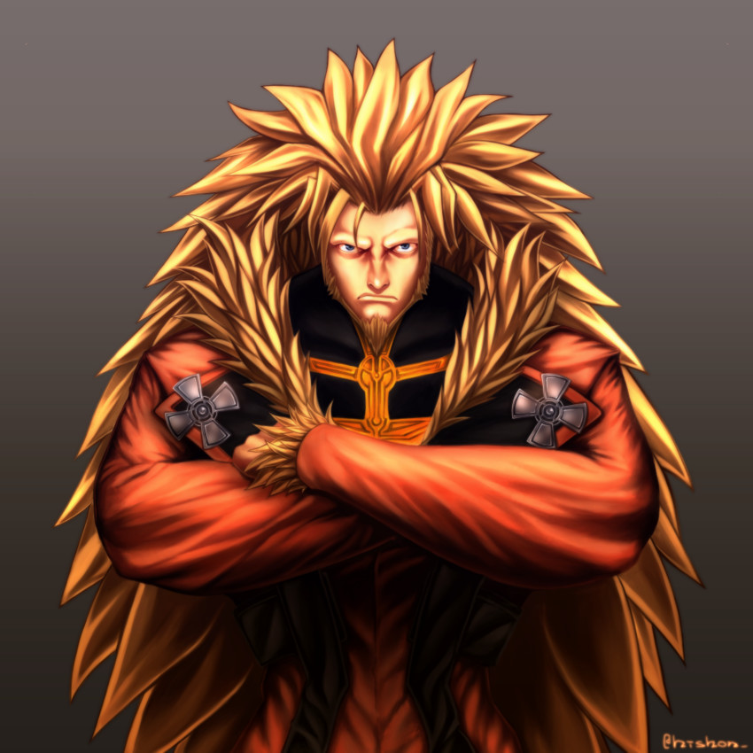 leo whitefang (guilty gear and 1 more) drawn by himiz