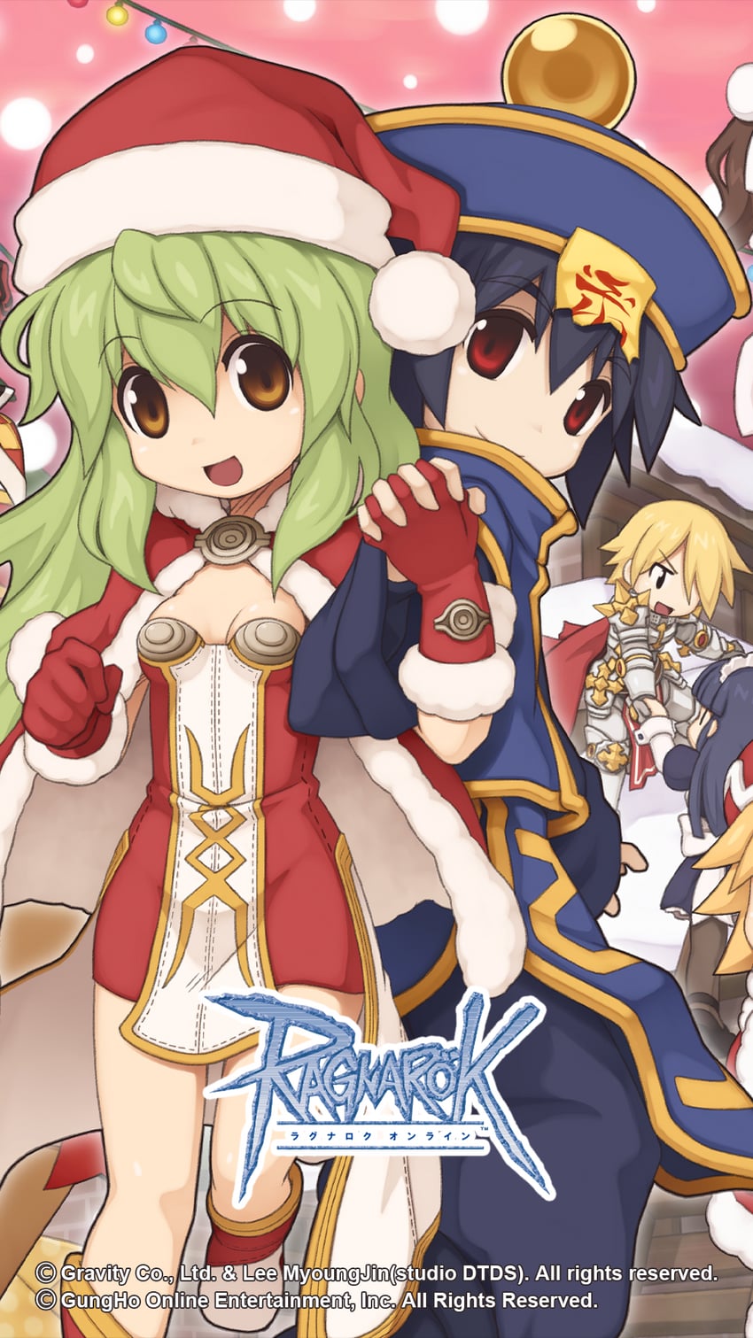 high wizard, rune knight, alice, and bongun (ragnarok online) drawn by yuichirou