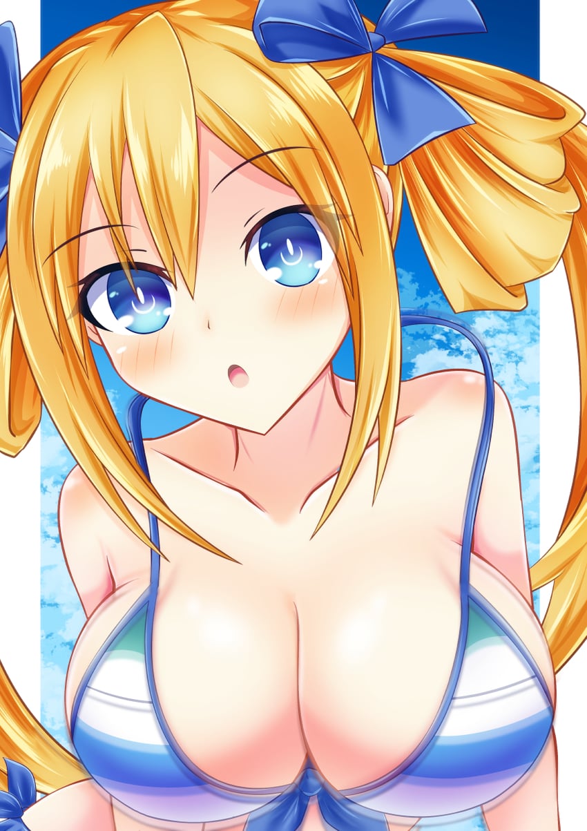 orange heart (neptune and 1 more) drawn by kyou_(hibikit)