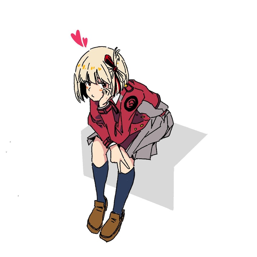 nishikigi chisato (lycoris recoil) drawn by misskiwi