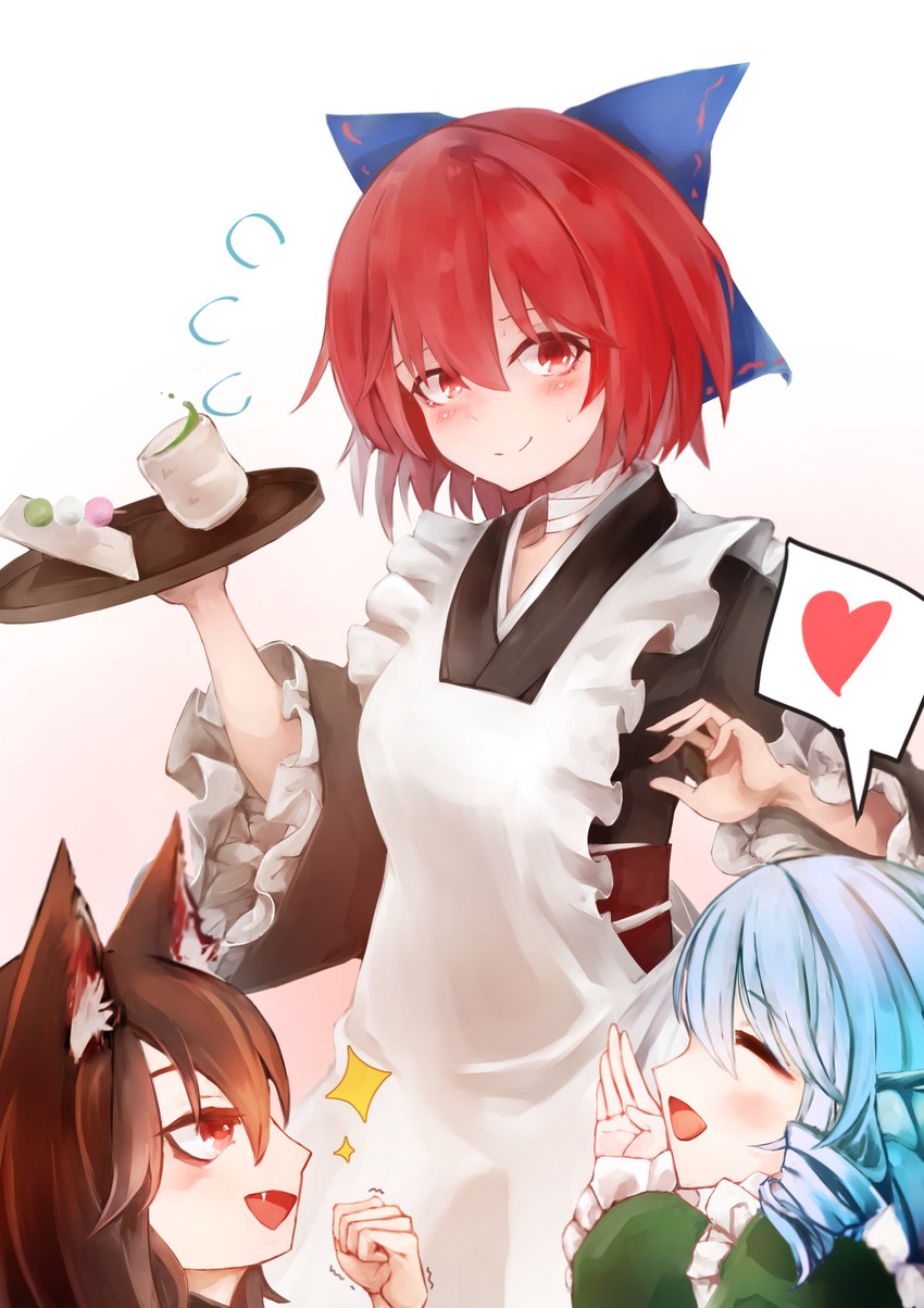 imaizumi kagerou, sekibanki, wakasagihime, and kohaku (touhou) drawn by safutsuguon