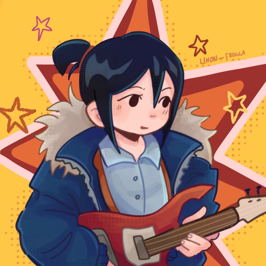 knives chau (scott pilgrim and 1 more) drawn by lemon_froggie