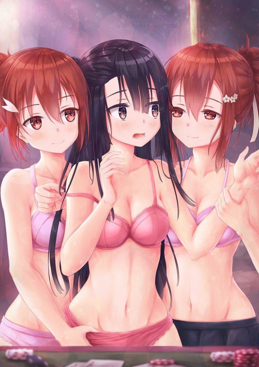 yuuki yuuna, takashima yuuna, and koori chikage (yuusha de aru and 2 more) drawn by itaro