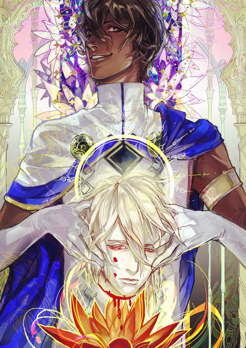 karna and arjuna (fate and 2 more) drawn by nitrate