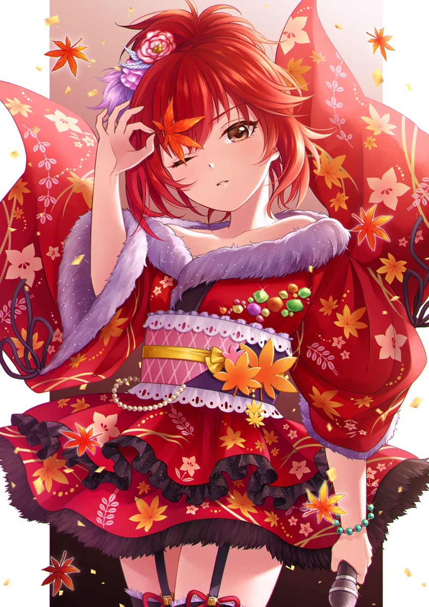 murakami tomoe (idolmaster and 1 more) drawn by izumi_(snocs13)