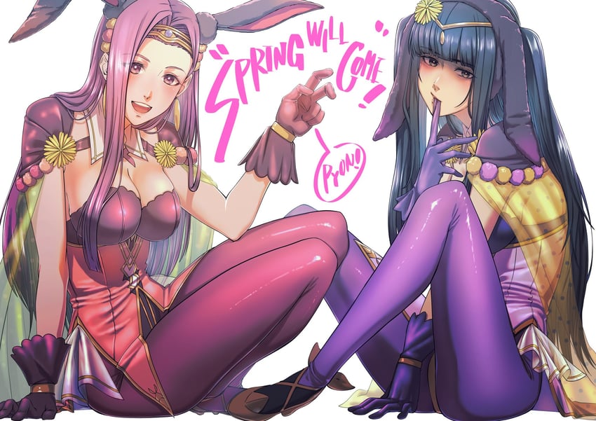 tharja and sonya (fire emblem and 3 more) drawn by aduti_momoyama
