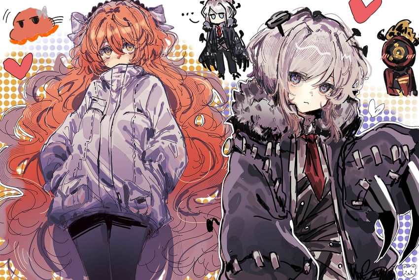 ishmael, faust, and dante (project moon and 1 more) drawn by huangdouliuhan