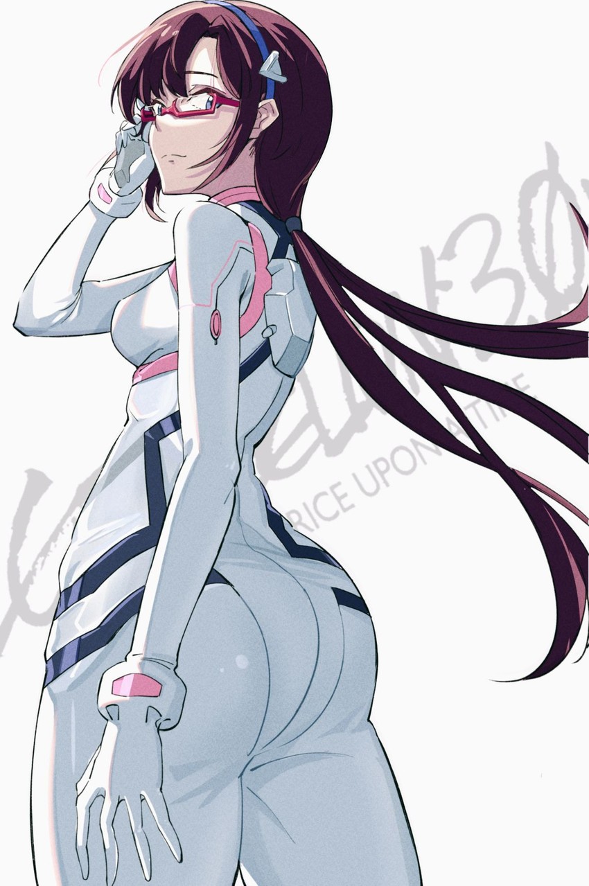 makinami mari illustrious (neon genesis evangelion and 2 more) drawn by baihuenyexing