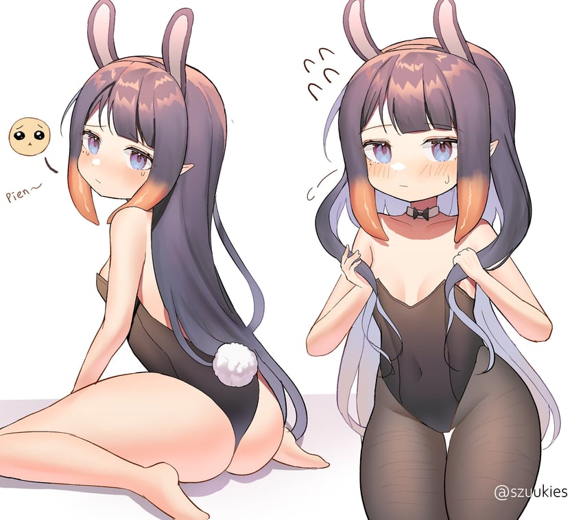 ninomae ina'nis (hololive and 1 more) drawn by szuukie