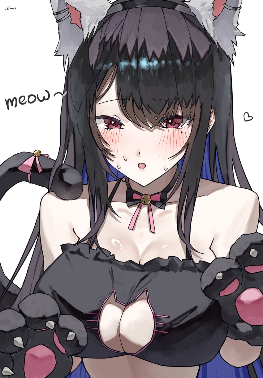 nerissa ravencroft (hololive and 1 more) drawn by ewn
