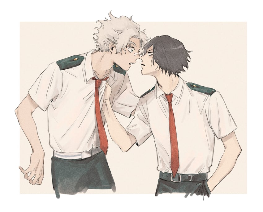 aizawa shota and loud cloud (boku no hero academia) drawn by rnuyvm