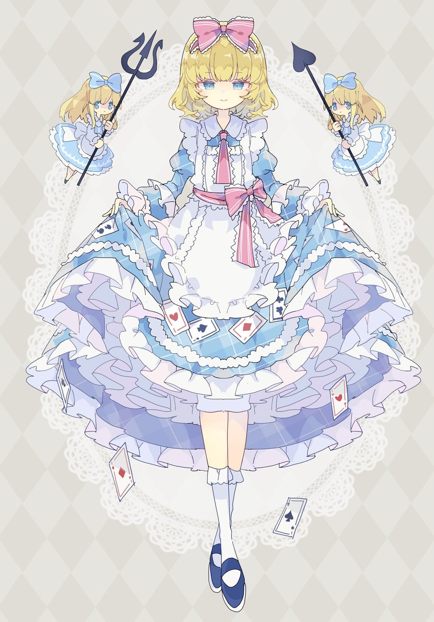 alice margatroid and shanghai doll (touhou and 1 more) drawn by nikorashi-ka