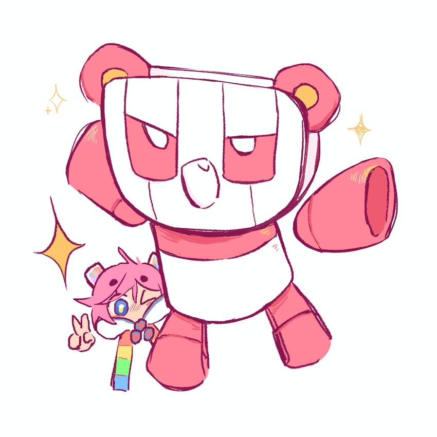 rana and morio shishou (vocaloid) drawn by the_fukarana