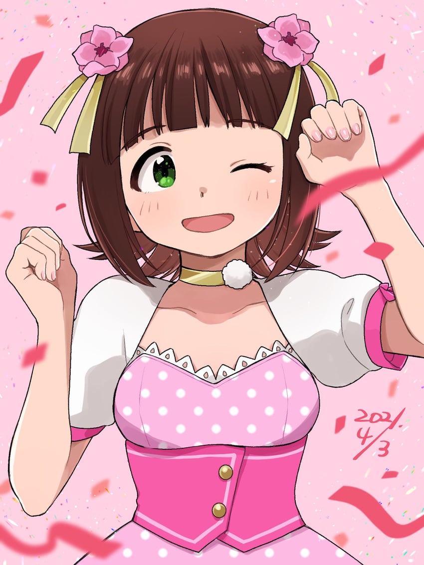 amami haruka (idolmaster and 1 more) drawn by naruse_ill