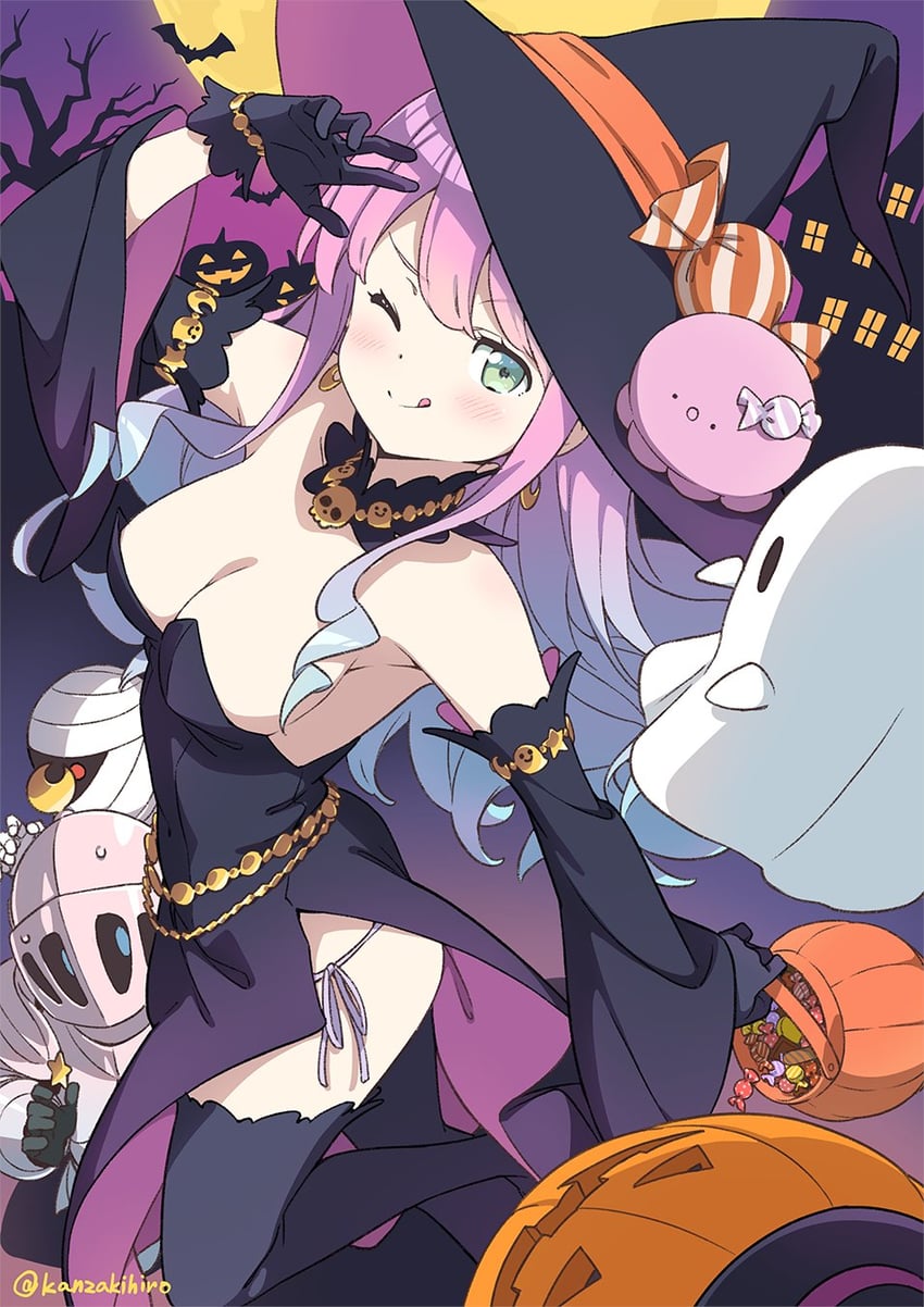 himemori luna and luknight (hololive) drawn by kanzaki_hiro