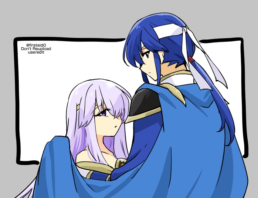 seliph and julia (fire emblem and 1 more) drawn by yukia_(firstaid0)