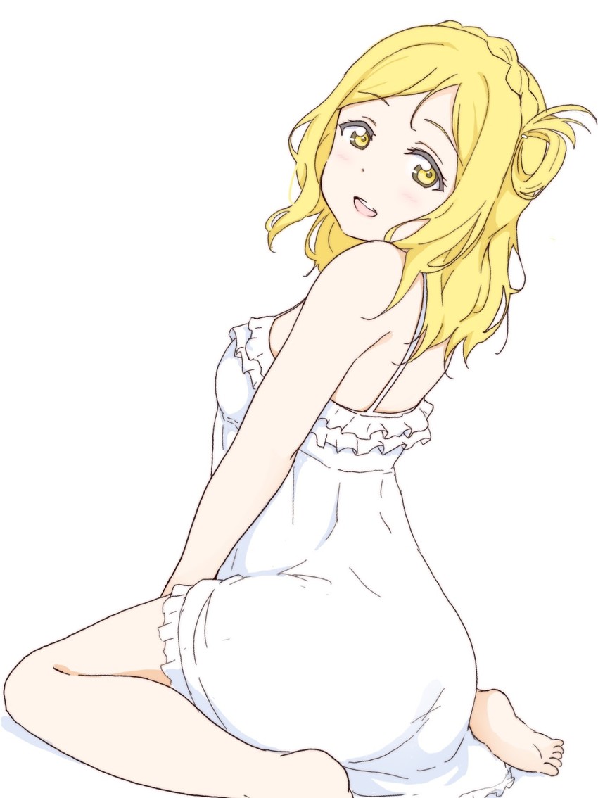 ohara mari (love live! and 1 more) drawn by icehotmilktea