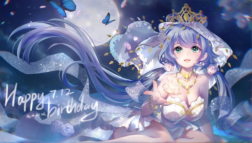 luo tianyi (vocaloid and 1 more) drawn by tapiokaro_(ximilul)