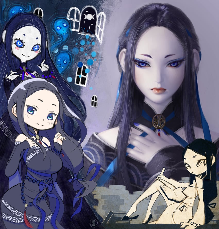pandora acherona (original) drawn by nat_the_lich