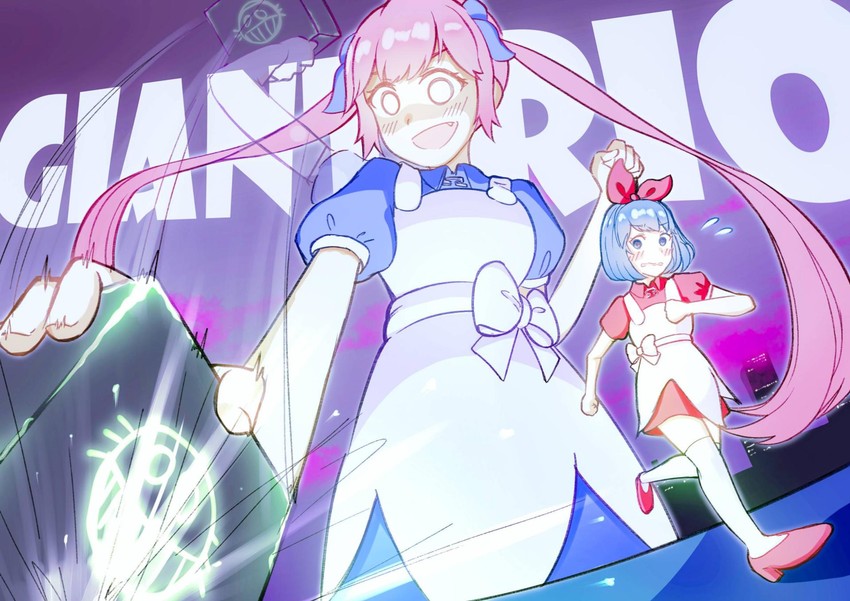 omega rio and omega ray (omega sisters) drawn by kobato_mochi
