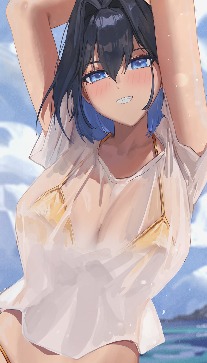 ouro kronii (hololive and 1 more) drawn by yoellim5