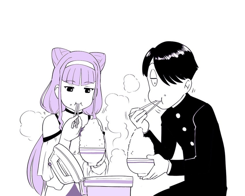 ruru amour and r tanaka ichirou (precure and 2 more) drawn by ueyama_michirou