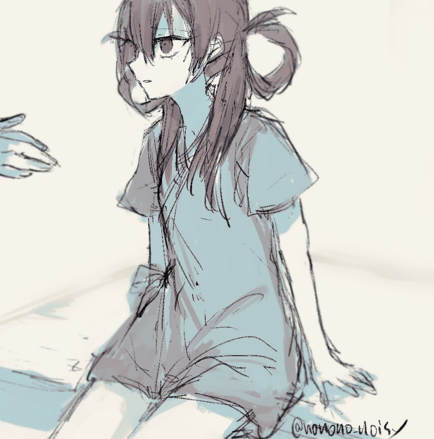 sanbanme (mama ni aitai and 1 more) drawn by nonono_no