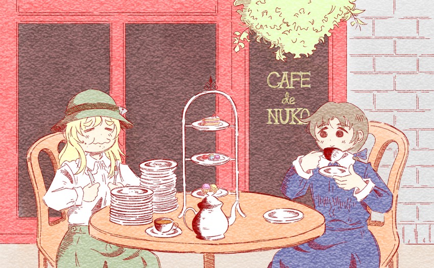 yuuri and nuko (shoujo shuumatsu ryokou) drawn by senorseki