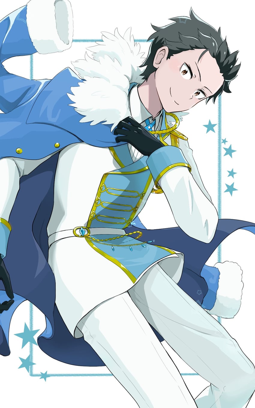 natsuki subaru (re:zero kara hajimeru isekai seikatsu) drawn by sakanaglyph