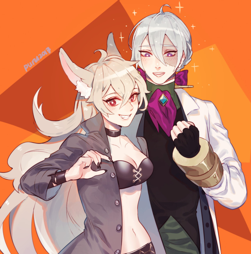 female corrin and jakob (fire emblem and 2 more) drawn by puru_(puruling)
