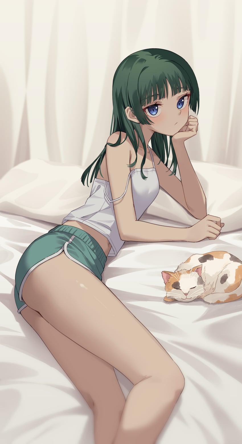 maomao and mao mao the cat (kusuriya no hitorigoto) drawn by profnote