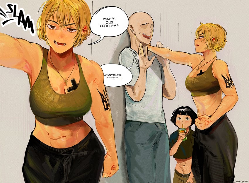 marichka and ailin (original) drawn by usergore