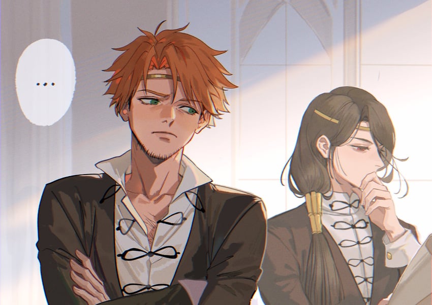 easthies and utowin (tongari boushi no atelier) drawn by aubergrin