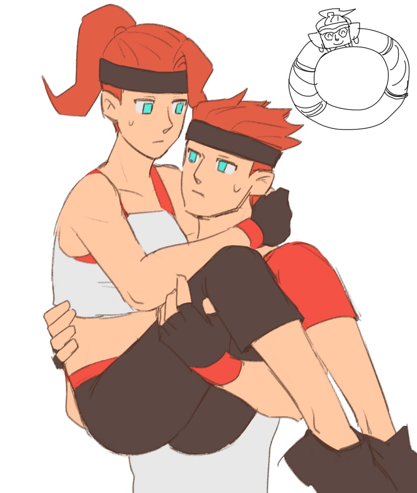 ring fit trainee and ring (ring fit adventure) drawn by 2000lmn