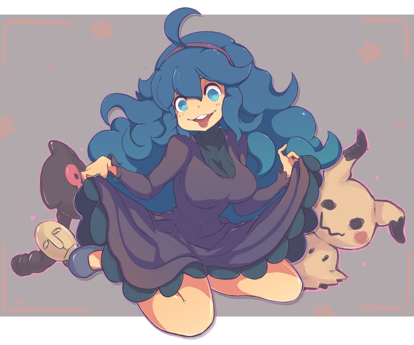 hex maniac, mimikyu, and yamask (pokemon and 1 more) drawn by starmilk