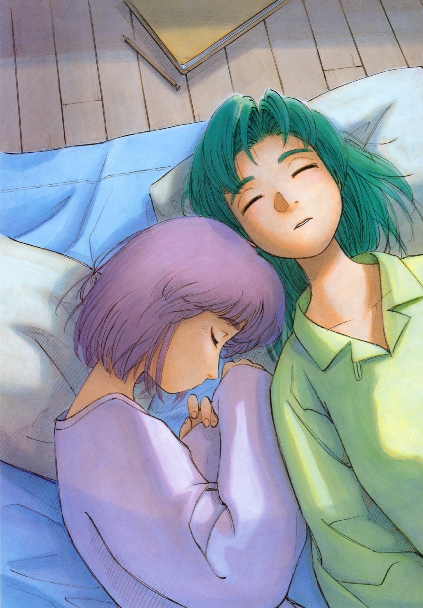 hatsuseno alpha and takatsu kokone (yokohama kaidashi kikou) drawn by ashinano_hitoshi