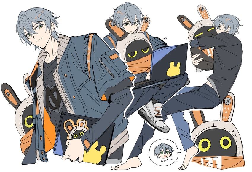wise and eous (zenless zone zero) drawn by toramaru_(696anna)