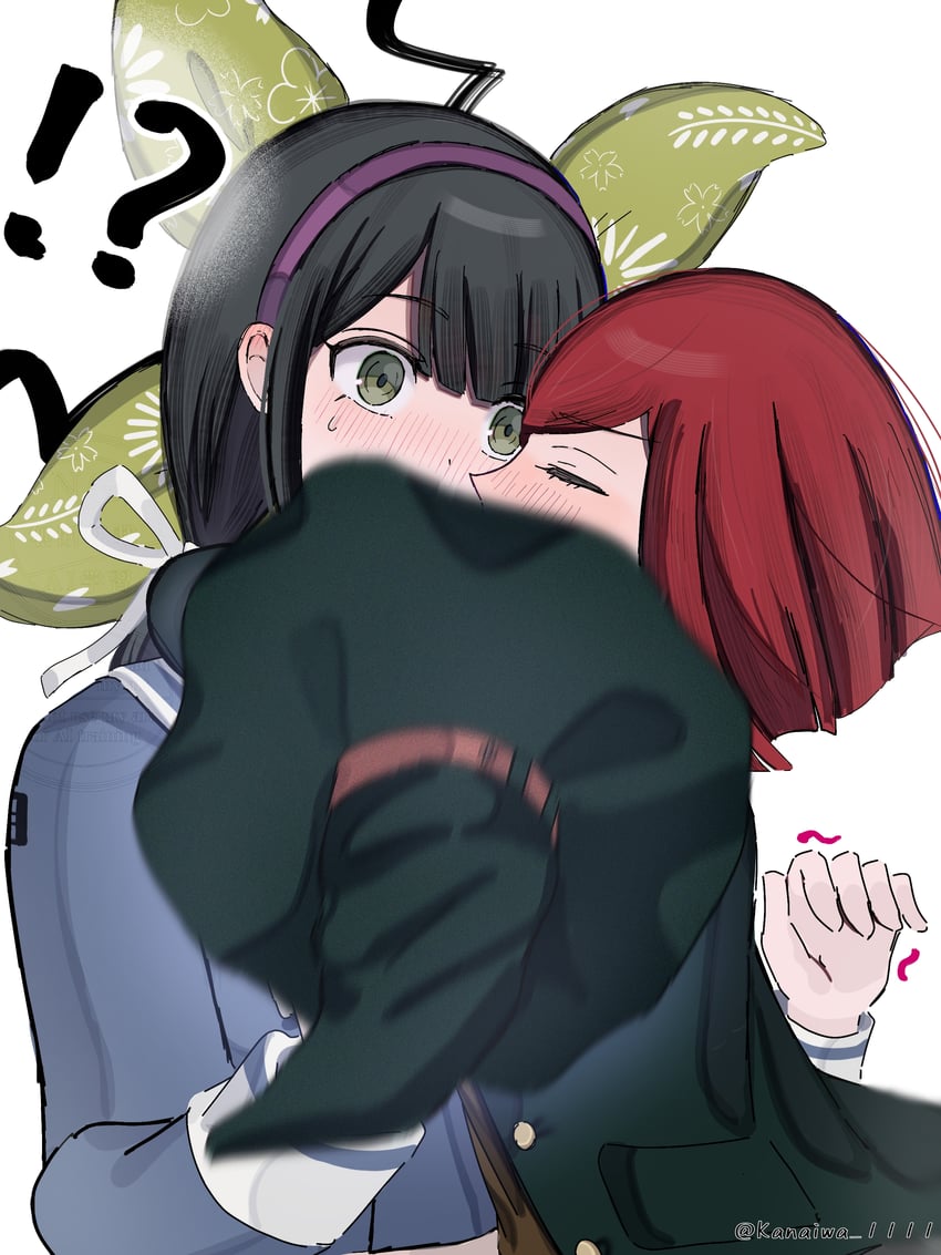 yumeno himiko and chabashira tenko (danganronpa and 1 more) drawn by kanaiwa
